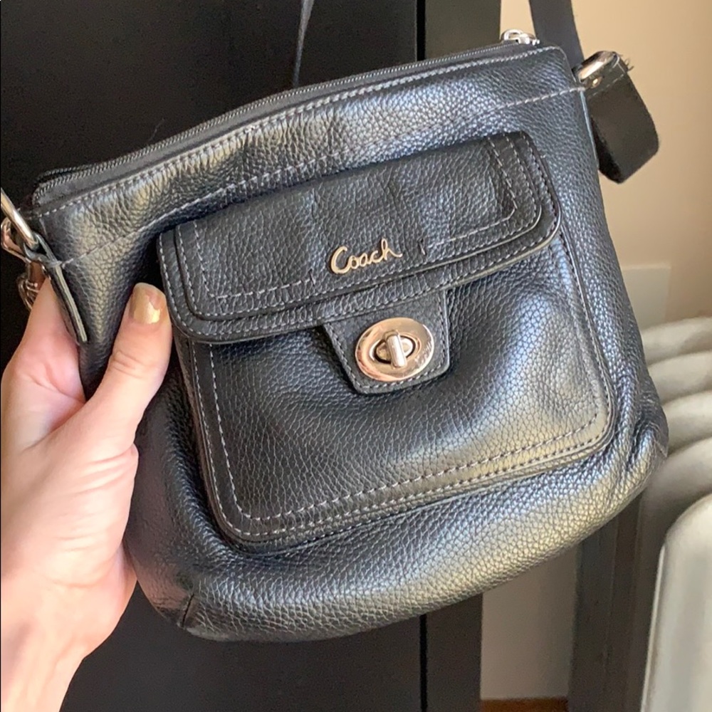 Coach two pocket bag, crossbody Bag
